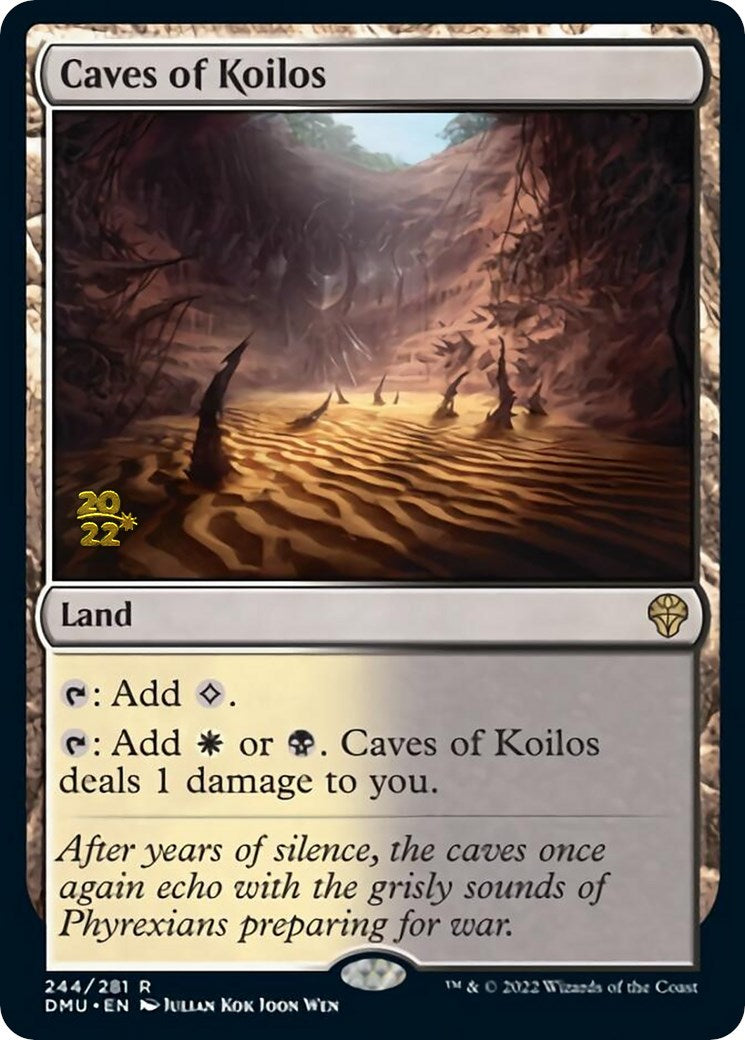 Caves of Koilos [Dominaria United Prerelease Promos] | Devastation Store