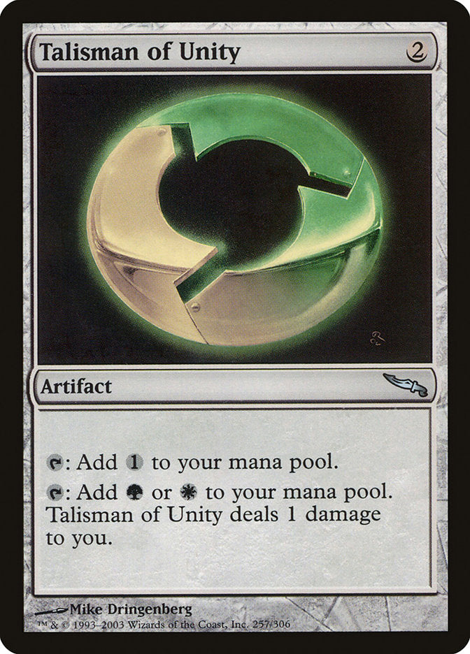 Talisman of Unity [Mirrodin] | Devastation Store