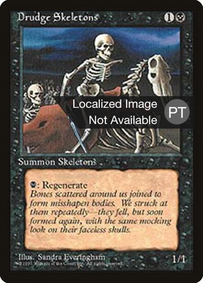 Drudge Skeletons [Fourth Edition (Foreign Black Border)] | Devastation Store