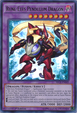 Rune-Eyes Pendulum Dragon [SECE-EN045] Ultra Rare | Devastation Store