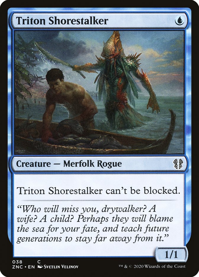 Triton Shorestalker [Zendikar Rising Commander] | Devastation Store