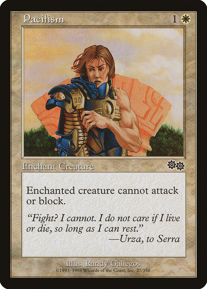 Pacifism [Urza's Saga] | Devastation Store