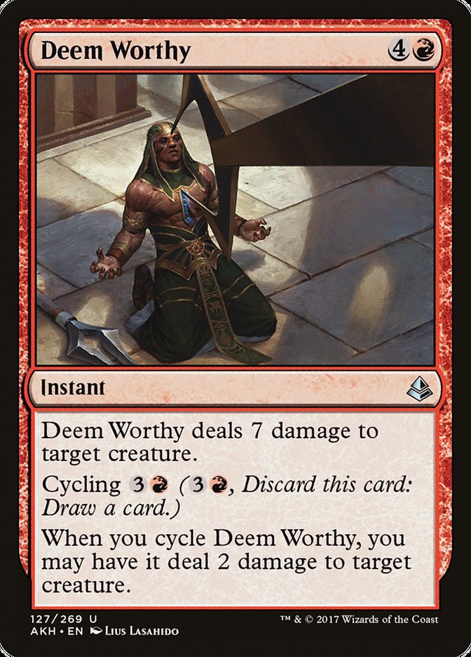 Deem Worthy [Amonkhet] | Devastation Store