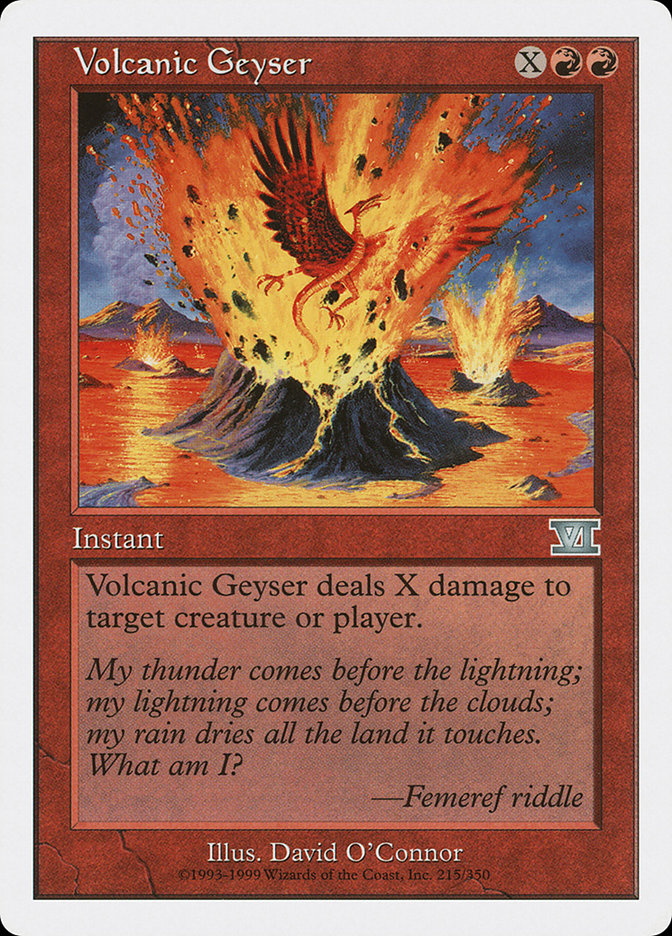 Volcanic Geyser [Classic Sixth Edition] - Devastation Store | Devastation Store