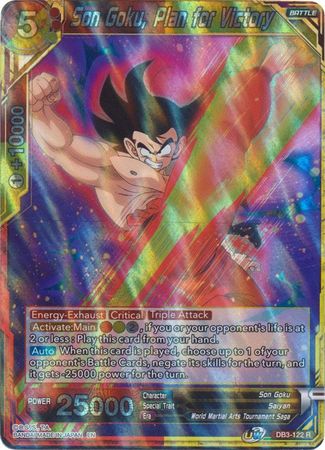 Son Goku, Plan for Victory [DB3-122] | Devastation Store