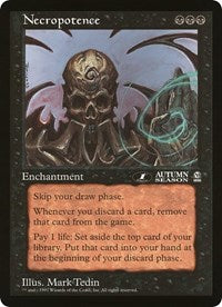 Necropotence (Oversized) [Oversize Cards] | Devastation Store
