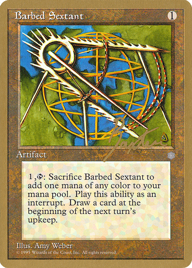 Barbed Sextant (George Baxter) [Pro Tour Collector Set] | Devastation Store