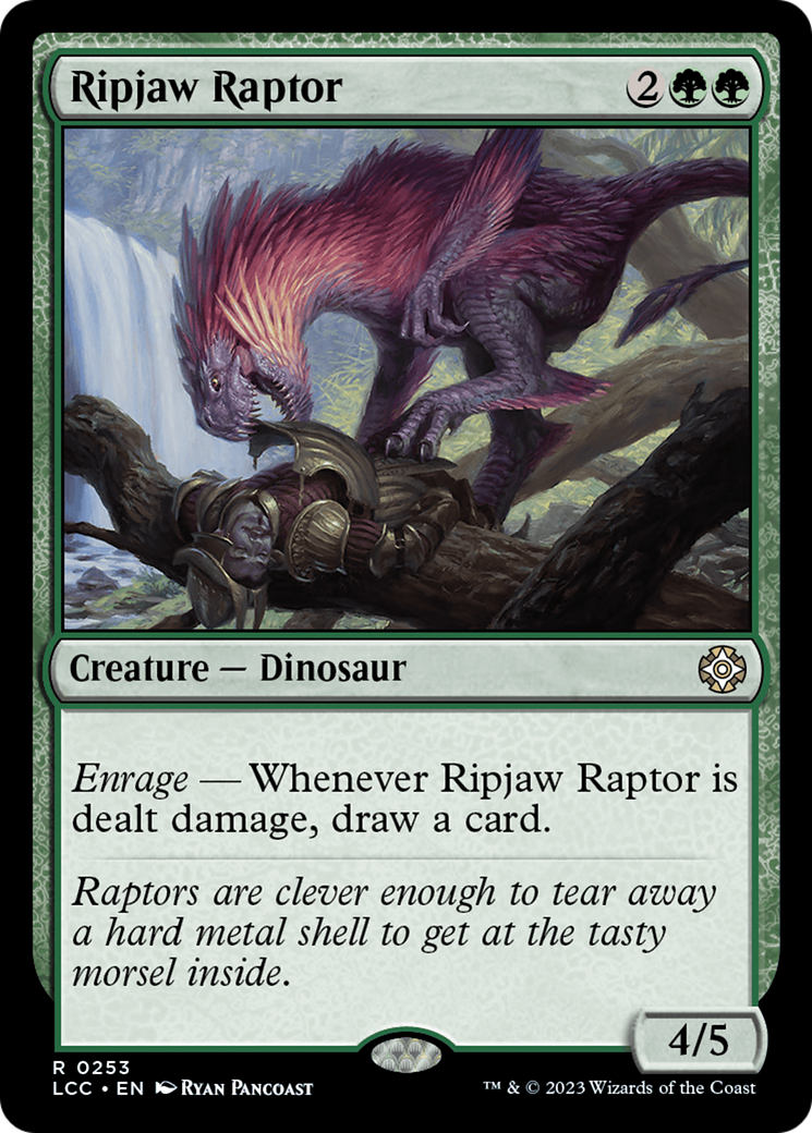 Ripjaw Raptor [The Lost Caverns of Ixalan Commander] | Devastation Store