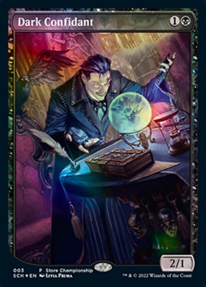 Dark Confidant (Extended Art) [Store Championships 2022] | Devastation Store