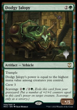 Dodgy Jalopy (Promo Pack) [Streets of New Capenna Commander Promos] | Devastation Store