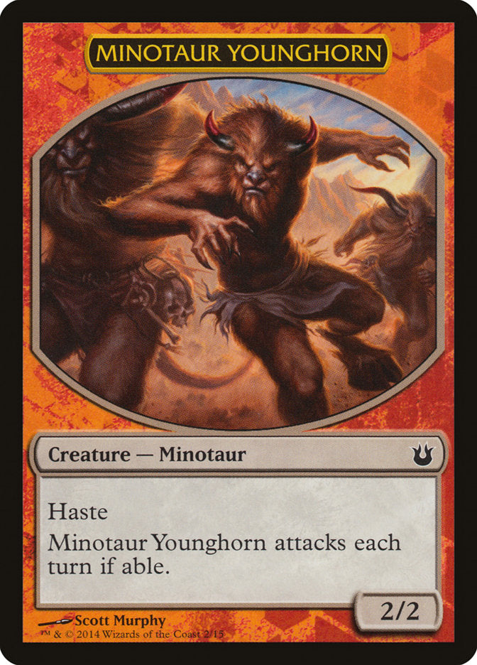 Minotaur Younghorn [Born of the Gods Battle the Horde] | Devastation Store