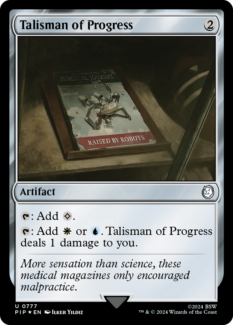 Talisman of Progress (Surge Foil) [Fallout] | Devastation Store