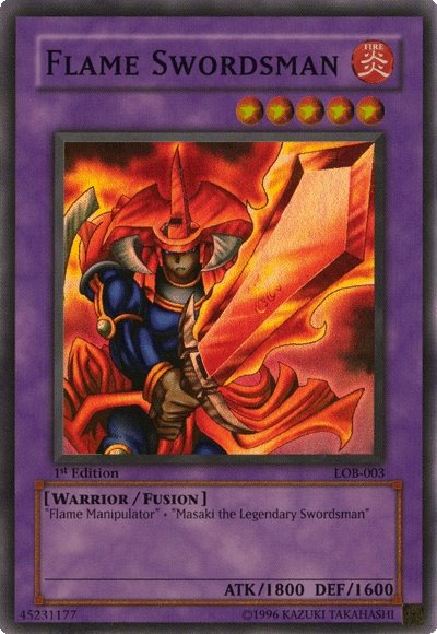 Flame Swordsman [LOB-003] Super Rare | Devastation Store