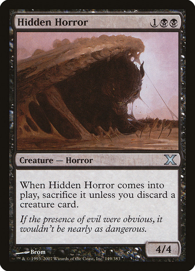 Hidden Horror [Tenth Edition] | Devastation Store