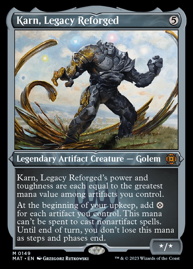 Karn, Legacy Reforged (Foil Etched) [March of the Machine: The Aftermath] | Devastation Store