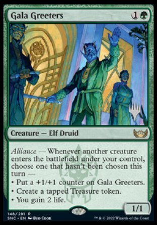 Gala Greeters (Promo Pack) [Streets of New Capenna Promos] | Devastation Store