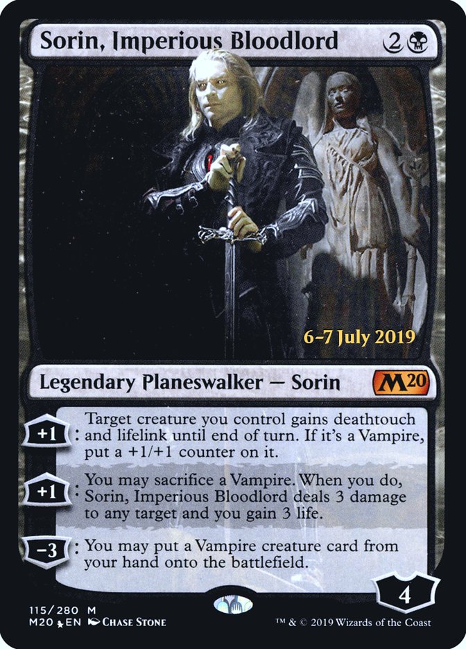 Sorin, Imperious Bloodlord  [Core Set 2020 Prerelease Promos] | Devastation Store