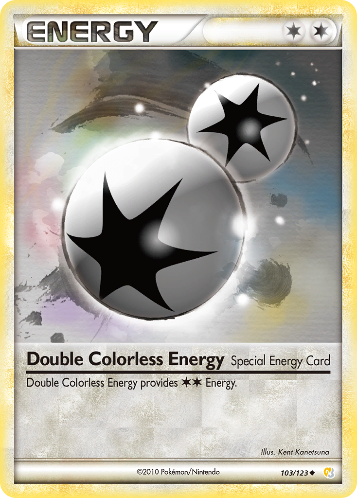 Double Colorless Energy (103/123) [HeartGold & SoulSilver: Base Set] | Devastation Store
