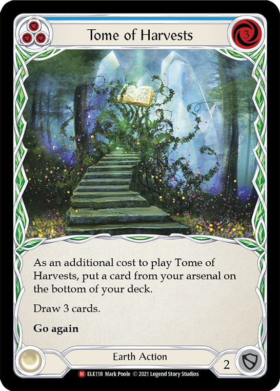 Tome of Harvests [ELE118] (Tales of Aria)  1st Edition Normal | Devastation Store