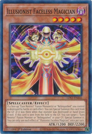 Illusionist Faceless Magician [LDS1-EN046] Common | Devastation Store