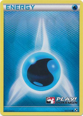 Water Energy (107/114) (Play Pokemon Promo) [Black & White: Base Set] | Devastation Store