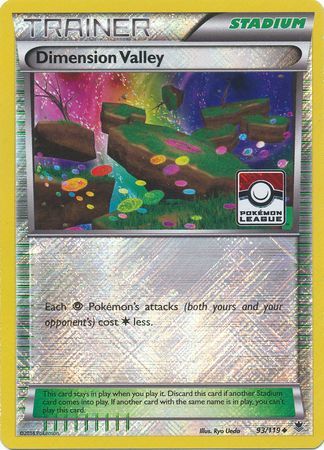 Dimension Valley (93/119) (League Promo) [XY: Phantom Forces] | Devastation Store