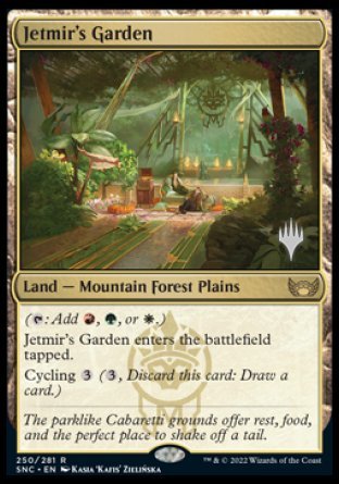 Jetmir's Garden (Promo Pack) [Streets of New Capenna Promos] | Devastation Store