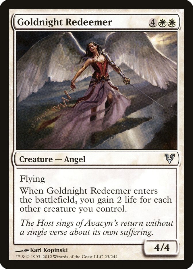 Goldnight Redeemer [Avacyn Restored] | Devastation Store