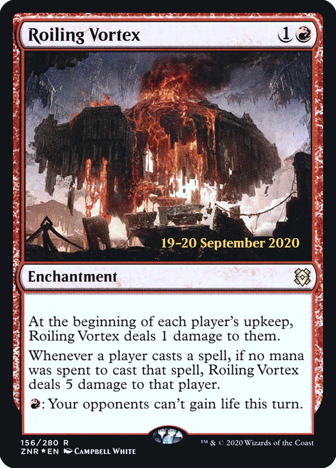 Roiling Vortex [Zendikar Rising Prerelease Promos] | Devastation Store