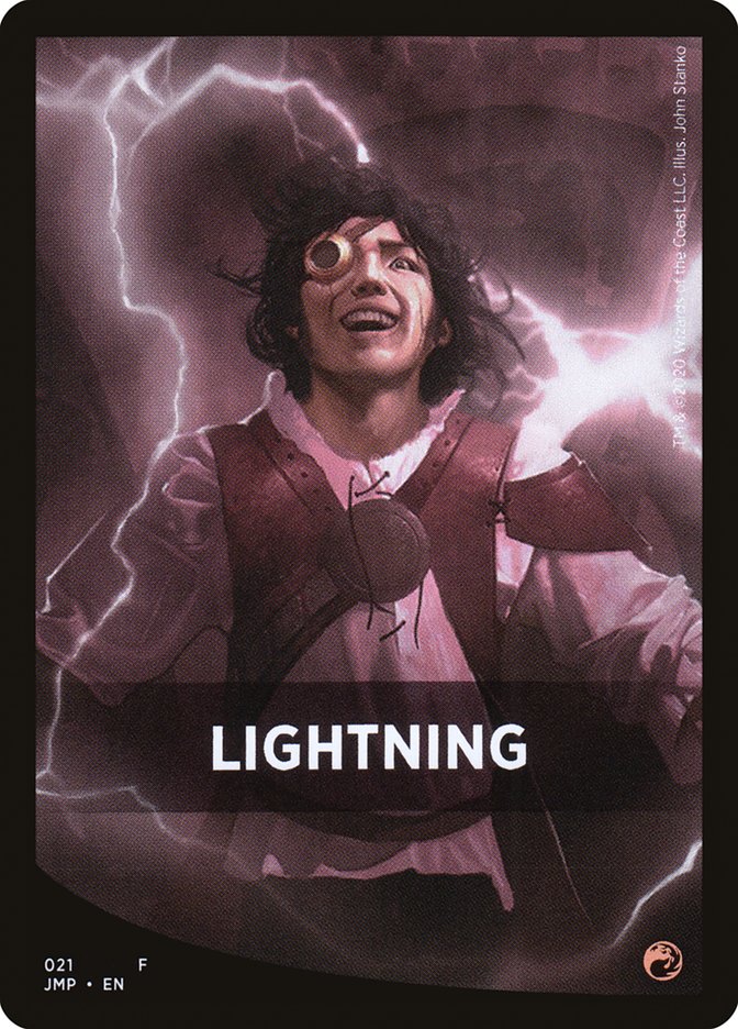 Lightning Theme Card [Jumpstart Front Cards] | Devastation Store