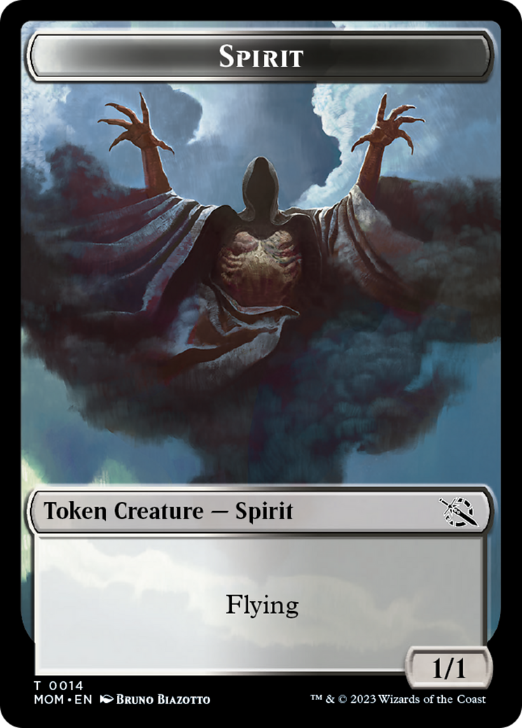 Elemental (9) // Spirit (14) Double-Sided Token [March of the Machine Tokens] | Devastation Store