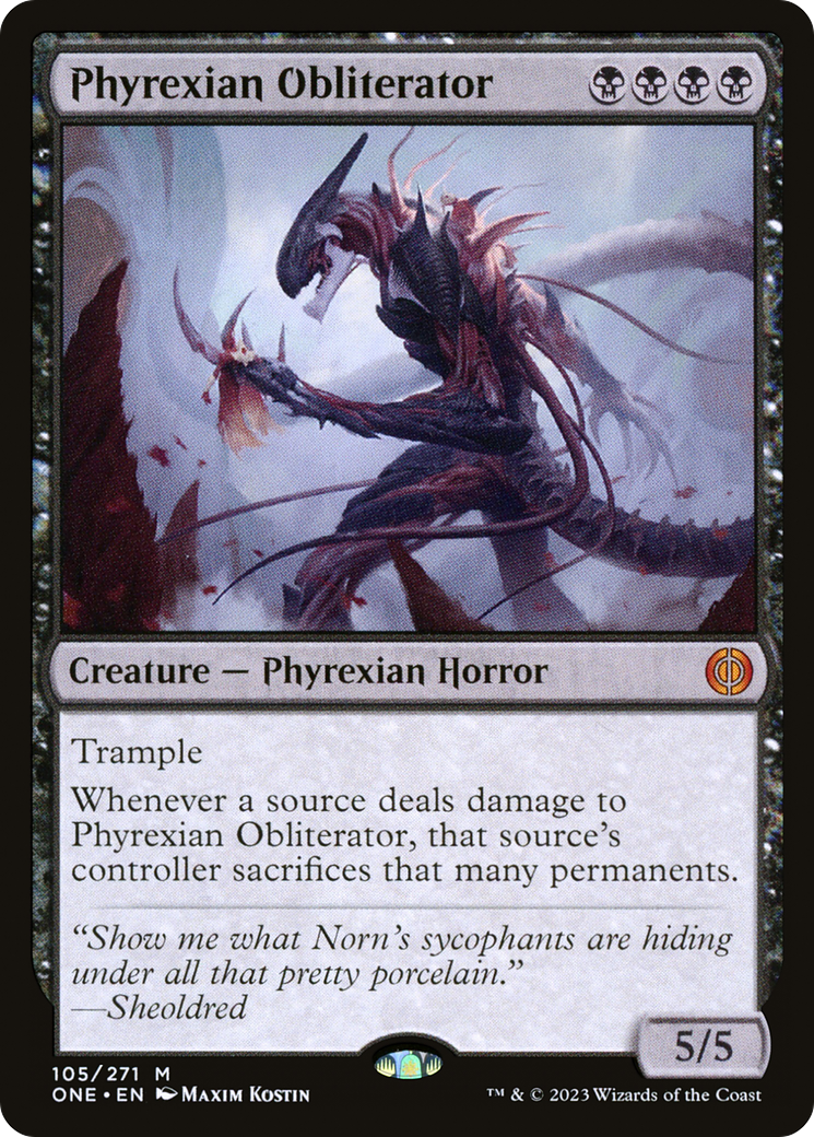 Phyrexian Obliterator [Phyrexia: All Will Be One] | Devastation Store