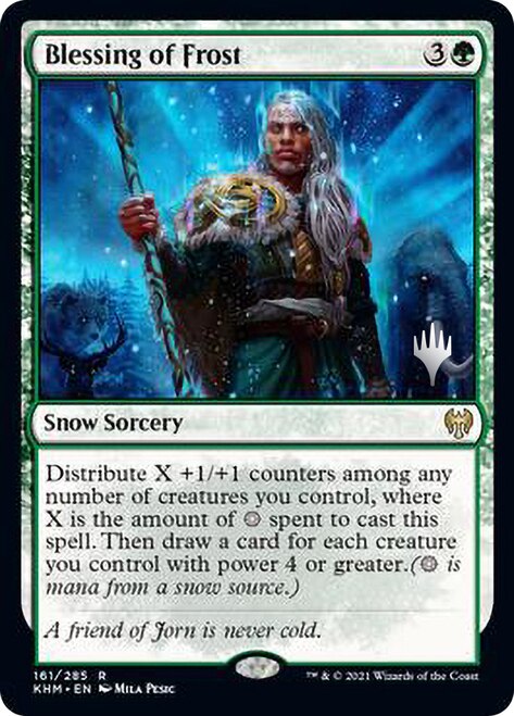 Blessing of Frost [Kaldheim Promos] | Devastation Store