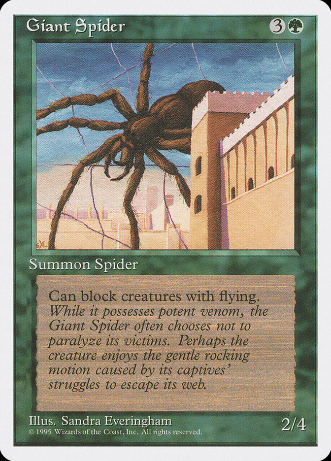 Giant Spider [Fourth Edition] | Devastation Store