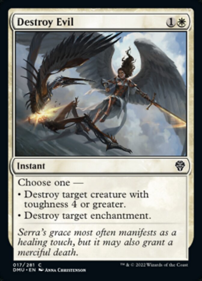 Destroy Evil [Dominaria United] | Devastation Store