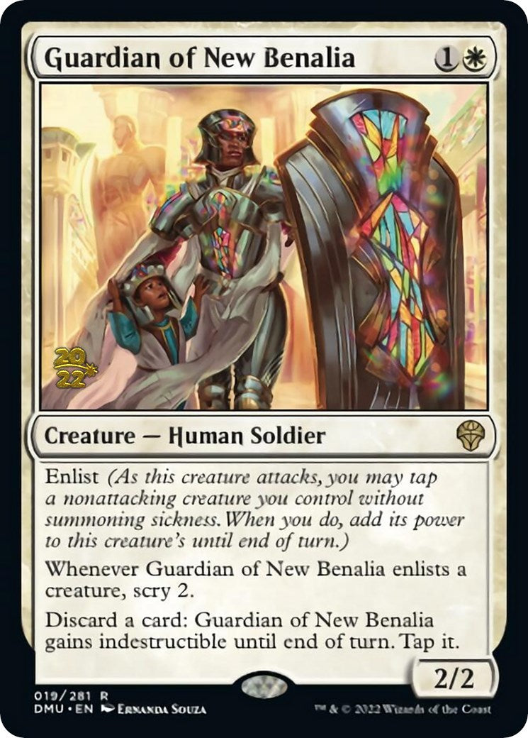 Guardian of New Benalia [Dominaria United Prerelease Promos] | Devastation Store