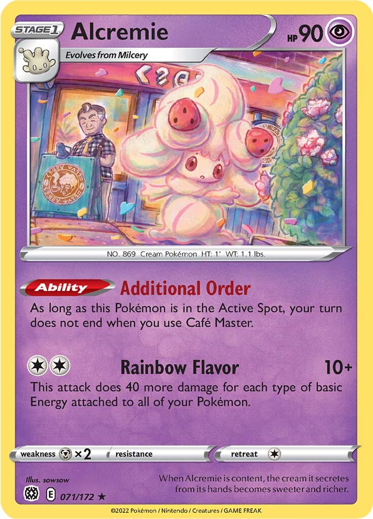 Alcremie (071/172) [Sword & Shield: Brilliant Stars] | Devastation Store