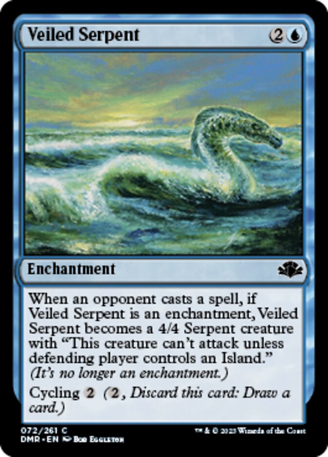 Veiled Serpent [Dominaria Remastered] | Devastation Store