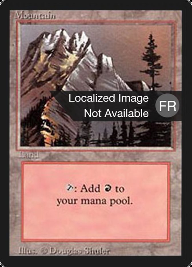 Mountain (A) [Foreign Black Border] | Devastation Store