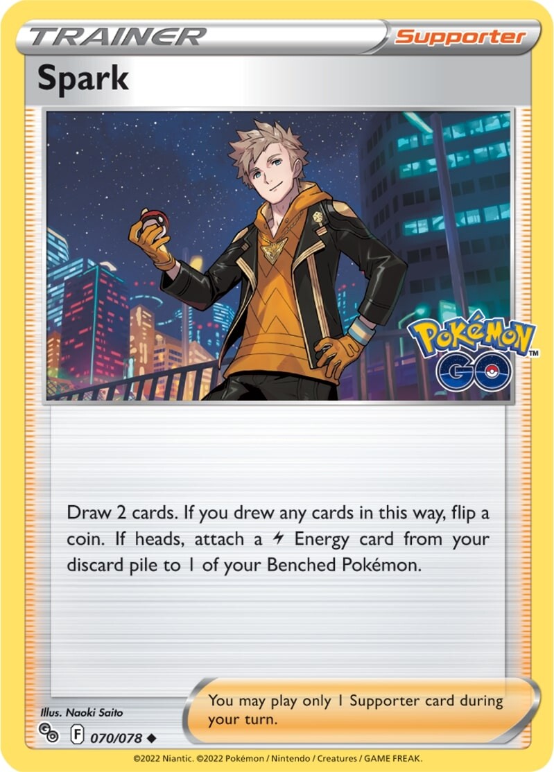 Spark (070/078) [Pokémon GO] | Devastation Store