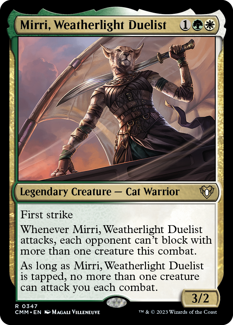 Mirri, Weatherlight Duelist [Commander Masters] | Devastation Store