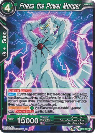 Frieza the Power Monger (BT10-087) [Rise of the Unison Warrior 2nd Edition] | Devastation Store