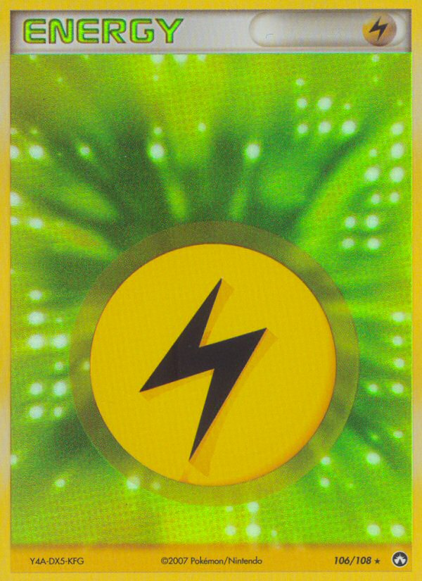 Lightning Energy (106/108) [EX: Power Keepers] | Devastation Store
