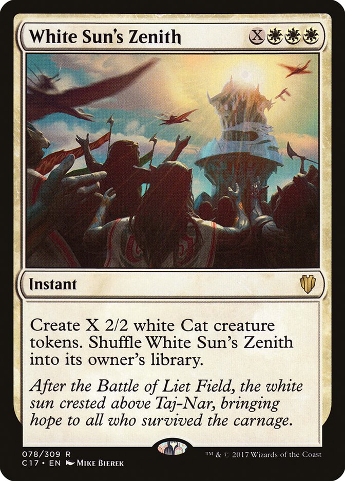 White Sun's Zenith [Commander 2017] | Devastation Store