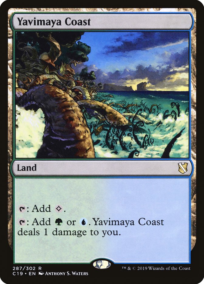 Yavimaya Coast [Commander 2019] | Devastation Store