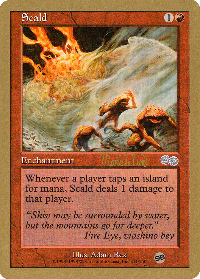 Scald (Mark Le Pine) (SB) [World Championship Decks 1999] | Devastation Store