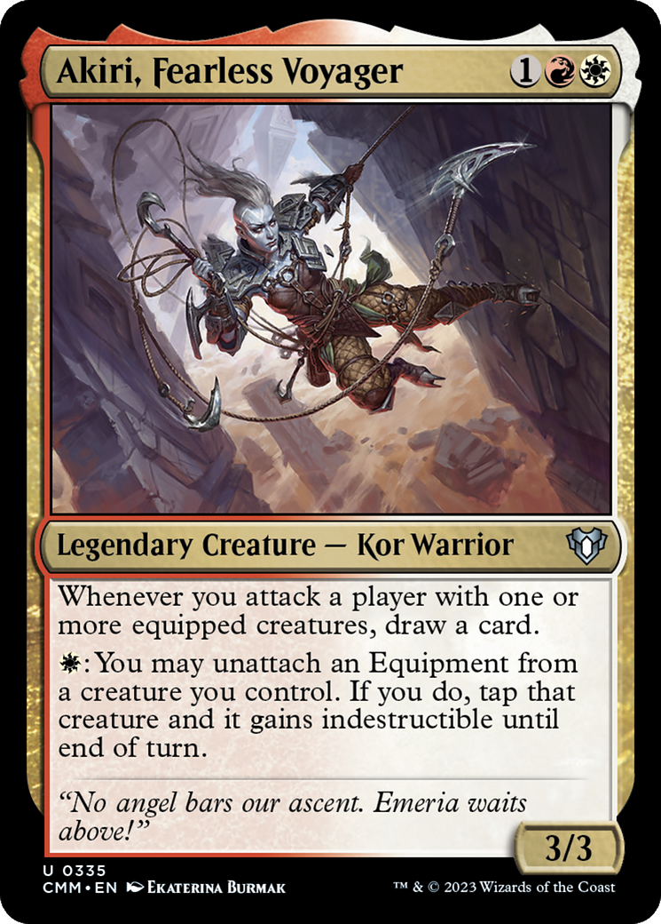 Akiri, Fearless Voyager [Commander Masters] | Devastation Store