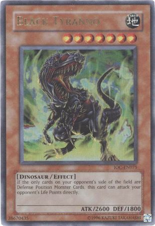 Black Tyranno [IOC-EN075] Ultra Rare | Devastation Store