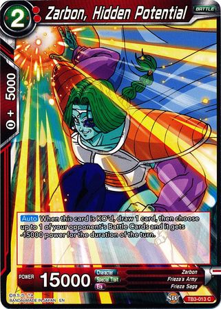 Zarbon, Hidden Potential [TB3-013] | Devastation Store