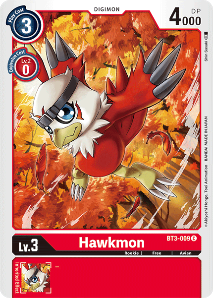 Hawkmon [BT3-009] [Release Special Booster Ver.1.5] | Devastation Store